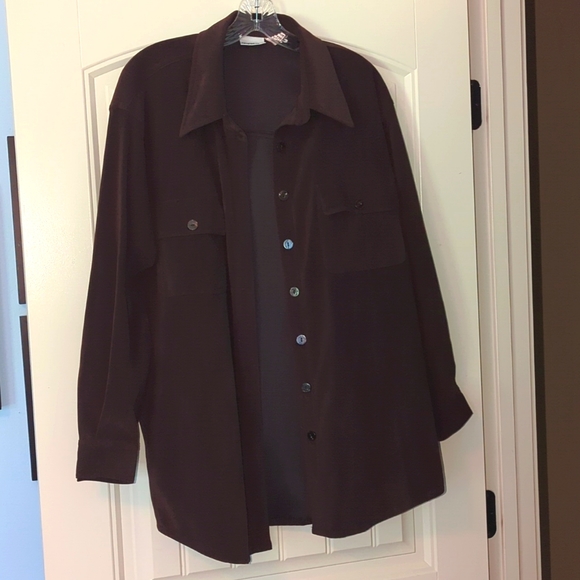 Newport News Button-down Tunic - Picture 1 of 10
